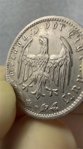10K views · 248 reactions | Germany 1 Reichsmark 1934 F Nickel coin | Coincombinat | Facebook