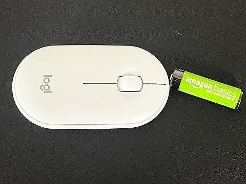 How to change the battery - Logitech Pebble M350 Wireless Mouse