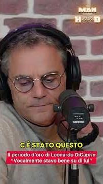 UN ATTORE NELLE MIE CORDE FINO A UN CERTO PUNTO #leonardodicaprio #cinema #doppiaggio