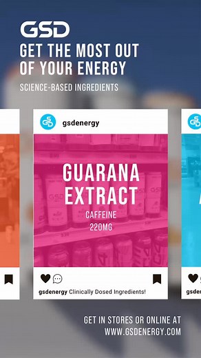 Get the most out of your energy! With GSD, you’re getting active ingredients dosed at an amount that will deliver results. Get a case online or try a GSD in a store near you! (See store locator on our page!) | GSD Energy | Facebook