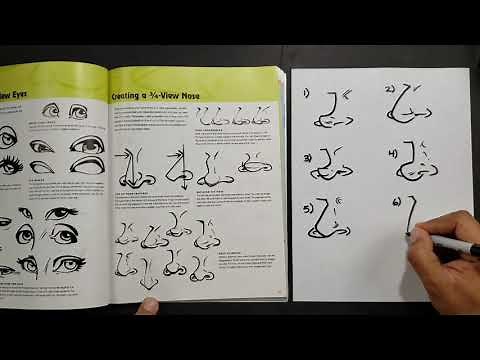How to draw Caricature Noses
