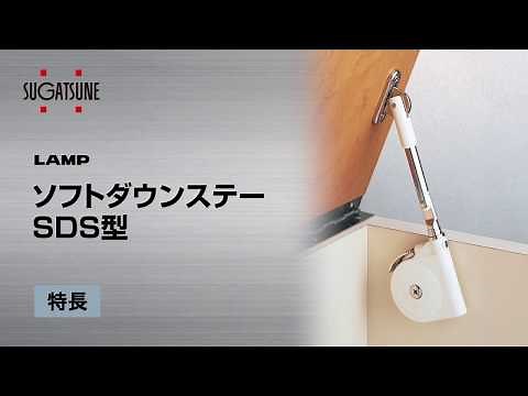LAMP ソフトダウンステー SDS型 [スガツネ工業]