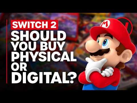 Switch 2 - Should You Buy Physical or Digital? (Ft. Felix!)