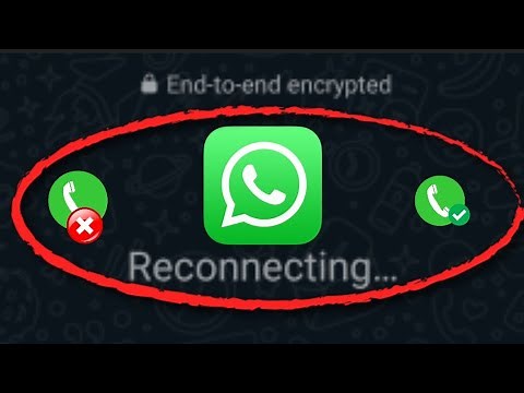 WhatsApp keeps reconnecting call issues (quick solved)