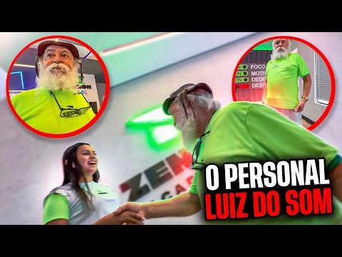 LUIZ DO SOM BOTOU A CAMISA DOS PROFESSORES NA ACADEMIA | LUIZ DO SOM