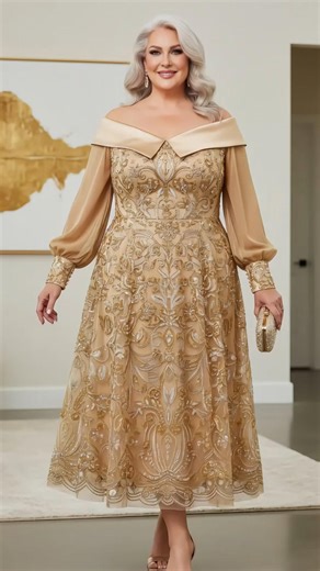 Mother of the Bride dress inspiration #WeddingFashionInspo #ElegantStyle #DressIdeas