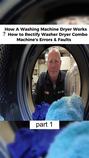 How A Washing Machine Dryer Works？ How to Rectify Washer Dryer Combo Machine's Errors & Faults #repair