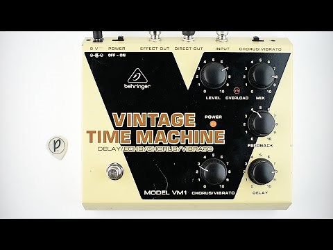 Behringer VM1 Vintage Time Machine Delay Echo Chorus Vibrato (Stereo)