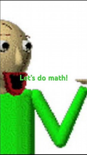 Baldi basic question answers (use keyboard to the comments make you correct :/ ) #baldibasics #maths