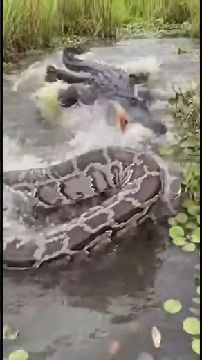 When Apex Predators Meet | Everglades Python vs Gator