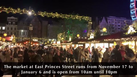 Edinburgh Christmas Market 2023