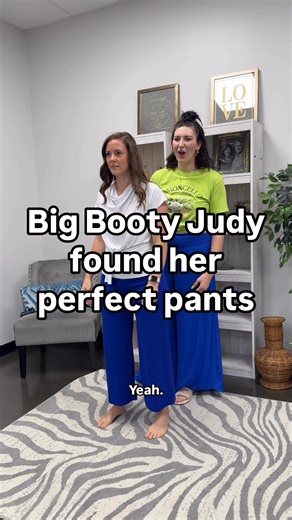 28K views · 72 reactions | We all agreed-these pants were MADE for my friend. Our dear friend @roxengstrom agreed with her aggressively passionate love for how amazing Shari looked in the  Royal Blue Magic Crop Flare Pants from @shopstylefinder (be sure to order your larger size in these as they are a teensy bit snug - Shari wears a size 10 and is in the Large) | StyleFinder Boutique | Facebook