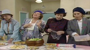 86K views · 2.1K reactions | HYACINTH BUCKET ORGANIZES AND EVERYBODY IS TERRIFIED The Ladies’ Circle is expecting a guest speaker at the Church Hall and Hyacinth decides to take charge of the arrangements. From the Episode Daisy's Toyboy. | Hyacinth Bucket-Dame Patricia Routledge with Others | Facebook