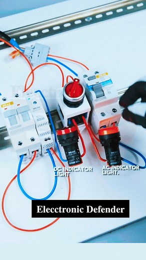 10K views · 195 reactions | Controlling DC and AC Loads with Power Supply _ 2-Position Button_ A Step-by-Step Guide #electrical #Official #electricalengineering #fbreels #project #foryoupageシ #watch #electronics #videos #electrician | Elecctronic Defender | Facebook