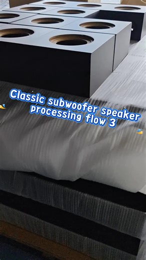 🏭Classic subwoofer speaker processing flow 3!🔊👈#originalfactory #process #fyp #subwoofer