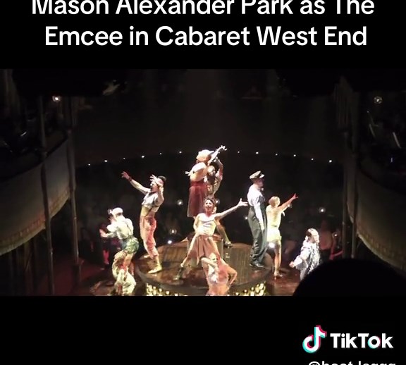 Mason Alexander Park as The Emcee in Cabaret West End