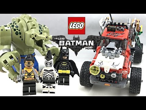 LEGO Batman Movie Killer Croc Tail-Gator review! 2017 set 70907!