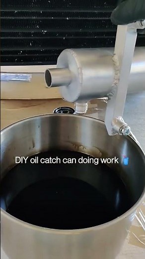 DIY Oil Catch Can Working Great