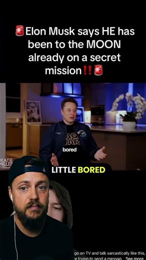 Elon Musk played golf on the moon?!