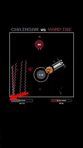 Battle Ball Simulation - Chainsaw vs Vampire - Who Will Win