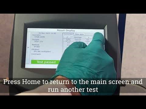 Seta AvCount3 Particle Counter Test Demonstration