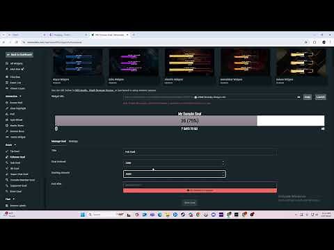 How to Add Follower Goals on Twitch