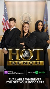 Follow and listen to Hot Bench on Apple Podcasts or wherever you get your podcasts! #HotBench | Hot Bench