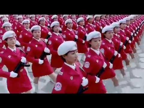 Chinese Female Soldiers Parade - Links 2 3 4 (Rammstein) (Creative Commons)