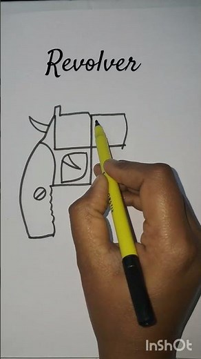 Easy Drawing Revolver by swastik