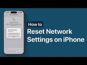 How to Reset Network Settings on iPhone 17