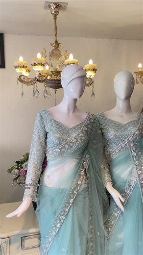 Custom Handwork Sarees from Rose Creation