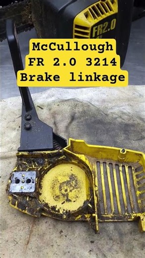 (Gordy) McCulloch FR 2.0 3214 chain brake linkage and spring #mcculloch #vintagechainsaw #chainsaws