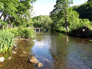 Wye River Monsal Dale Derbyshire