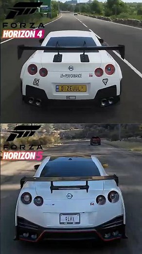 Forza 4 vs Forza 5: Did They RUIN the GTR? #shorts #nissangtr #forza5 #forza4