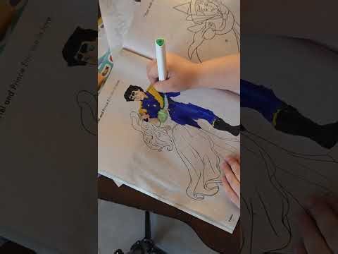 Prince Eric & Ariel Coloring