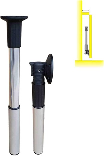 Amazon.com: Aluminum Alloy Telescopic Legs, Foldable Lifting Table Legs, Adjustable Furniture Legs, Hardware Support Legs, for Table Desk Bar Dining Table : 家居裝修