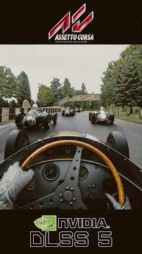 DLSS 5 + Assetto Corsa 1950s Grand Prix is Incredible!