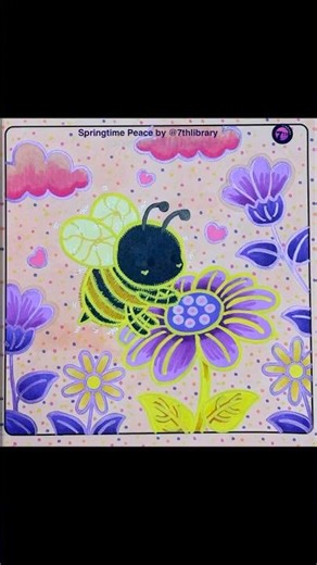 Palette Challenge Coloring | Golden Harvest | Springtime Peace Mindful Coloring Collection