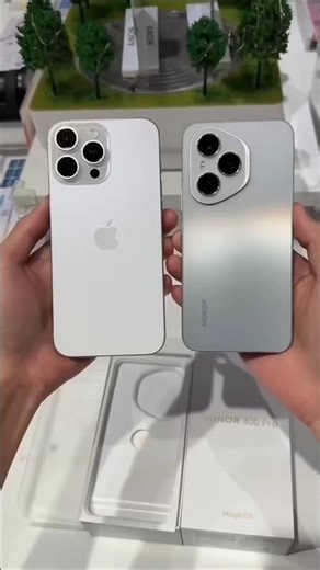 Honor 400 Pro vs Apple iPhone 16 Pro Max #smartphone #video #battles #shorts