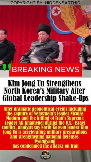 Kim Jong Un Strengthens North Korea’s Military After Global Leadership Shake-Ups