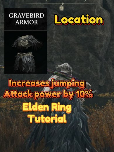 Gravebird Armor Location Guide in Elden Ring DLC