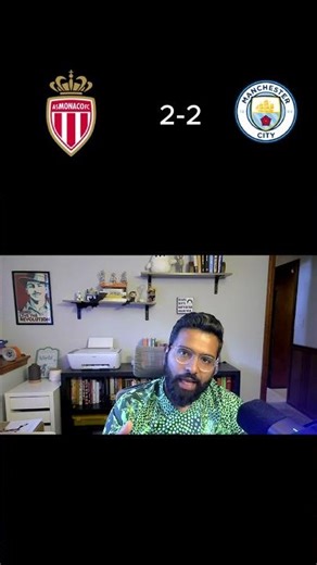 Monaco Stuns City With Late Penalty in 2–2 Draw ⚡😬 #mancity #asmonaco #championsleague