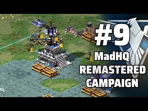 Red Alert 2 | MadHQ's Remastered Campaing Missions | Allied #9 - Sun Temple