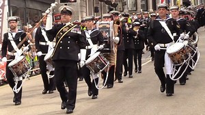 Highlights from the ceremony and march through Helston by sailors from Culdrose - thank you Helston (and thank you to all the school children - and their teachers - who came to cheer the parade) | Royal Naval Air Station Culdrose