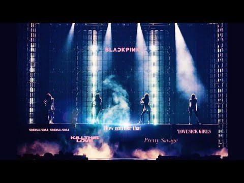 BLACKPINK - D4 + KTL + HYLT + Pretty Savage + Lovesick Girls (Awards Show Concept Performance)