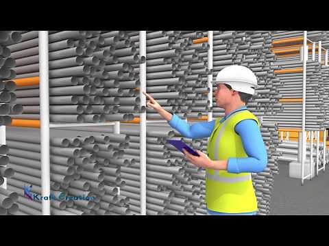 Pipe counting mobile application! 3D explainer video! Demonstration video #KCGI