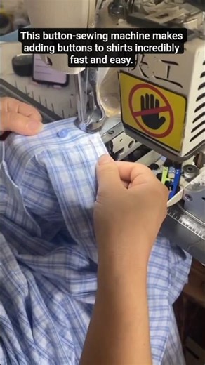 Automatic Button Sewing Machine