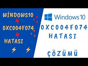 '0xc004f074' Error I How to Fix '0xc004f074' Error in Windows 10?
