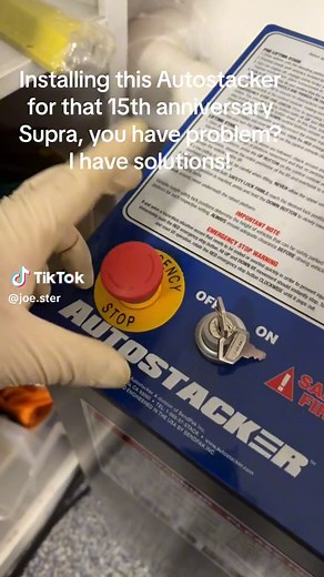 Instala tu Autostacker para almacenamiento eficiente