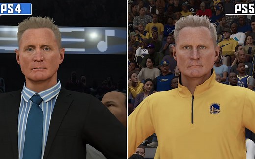 NBA 2K23本世代次世代对比（PS5 vs PS4）球员球衣场馆等
